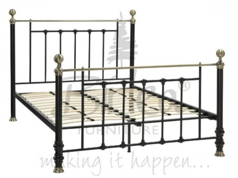 Birlea Charlotte 4ft 6 Double Black Metal Bed Frame