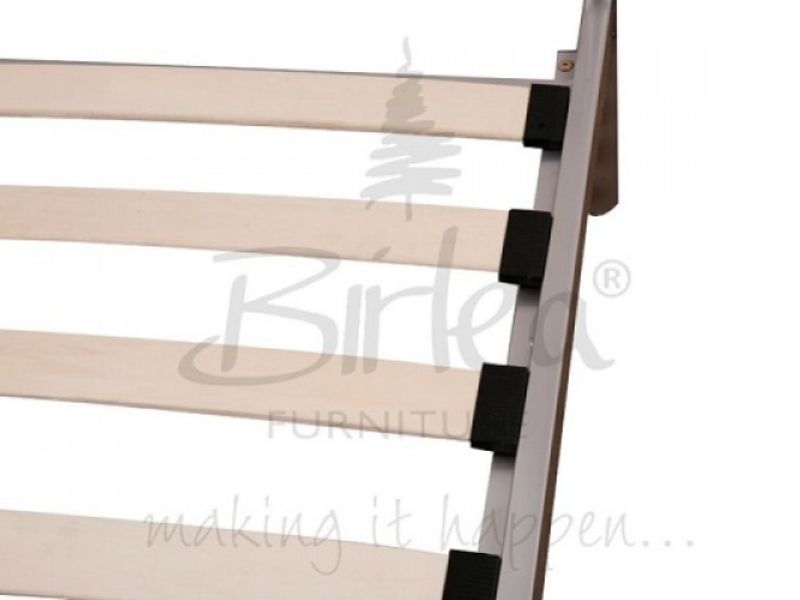 Birlea Florence 4ft6 Double Metal Cream Bed Frame