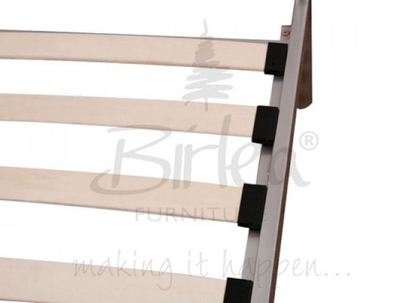 Birlea Atlas 3ft Single Silver Metal Bed Frame