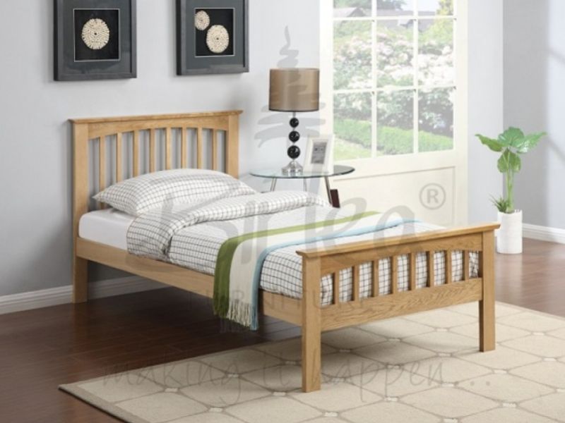 Birlea Saunton 3ft Single Solid Oak Bed Frame