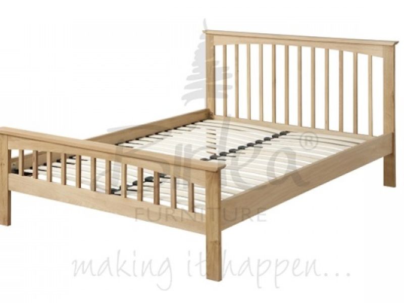 Birlea Saunton 4ft Small Double Solid Oak Bed Frame