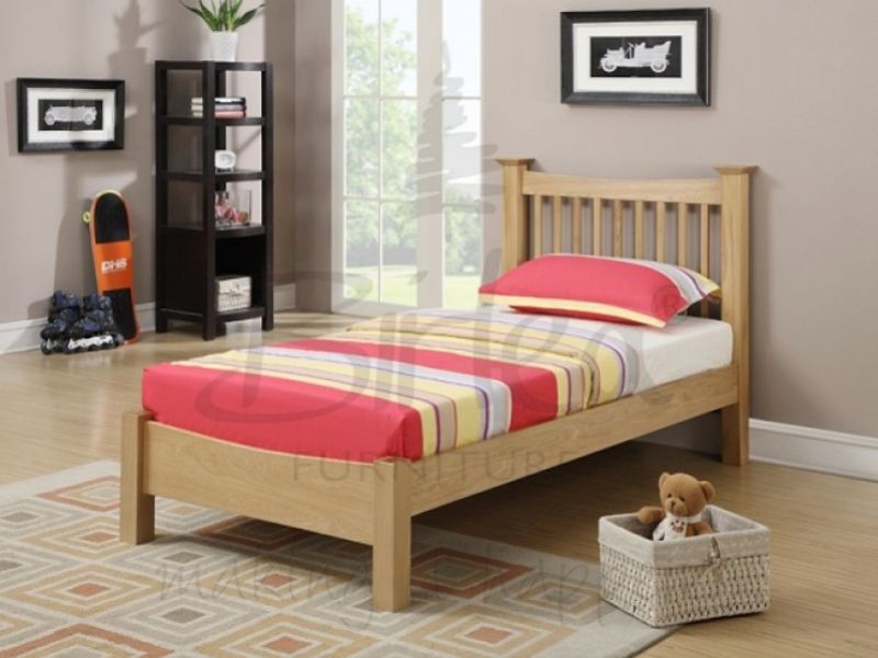 Birlea Kimberley 3ft Single Solid Oak Bed Frame