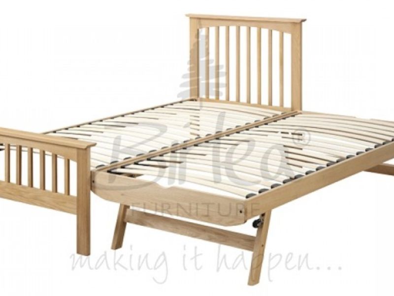 Birlea Saunton 3ft Single Solid Oak Guest Bed Frame