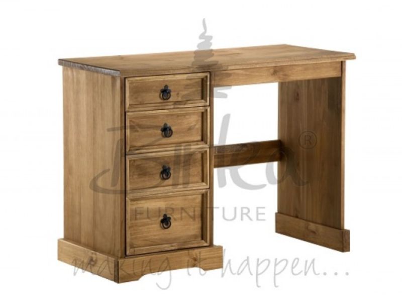 Birlea Corona Pine Single Pedestal Dressing Table