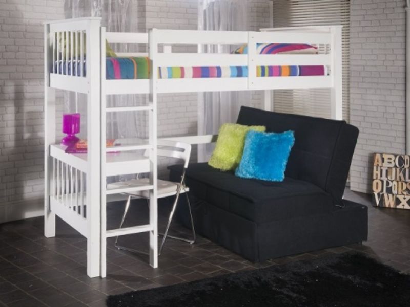 Limelight Pavo White Study Bunk Bed