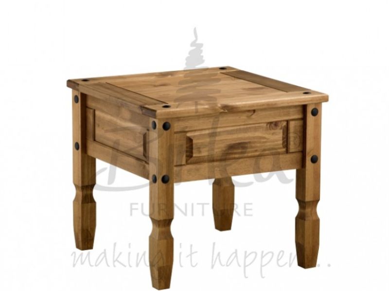 Birlea Corona Pine Lamp Table