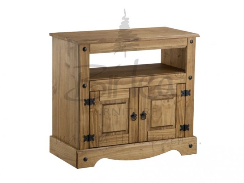 Birlea Corona Pine TV Stand Cabinet