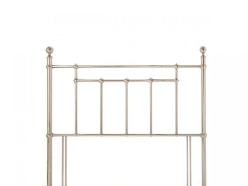 Limelight Zenith 5ft Kingsize Chrome Metal Headboard