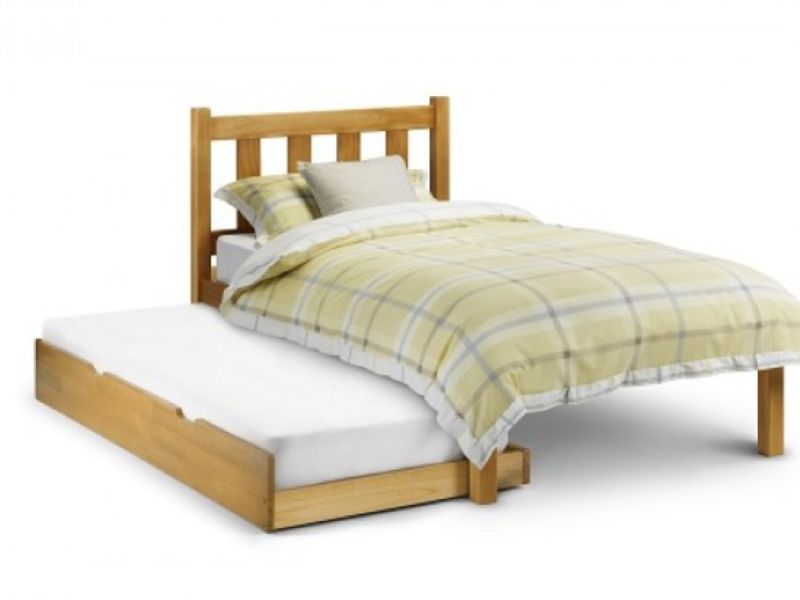 Julian Bowen Poppy 3ft Single Pine Bed Frame with Underbed