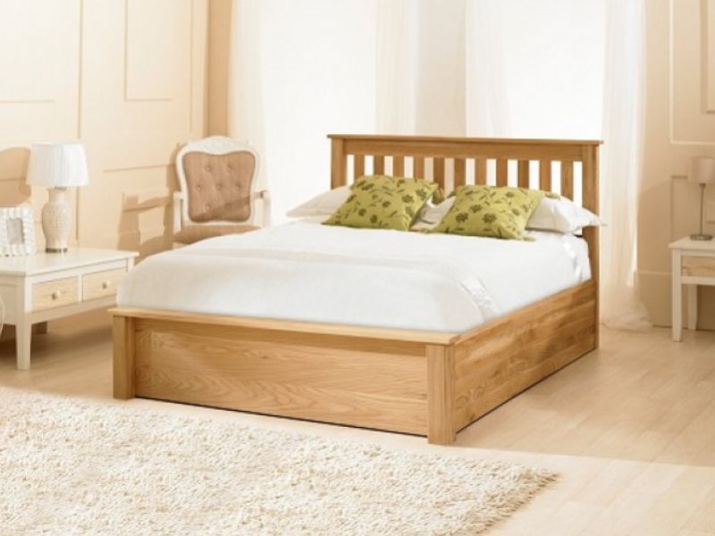 Emporia Monaco 5ft Kingsize Solid Oak, Solid Wood King Size Bed Frame Uk