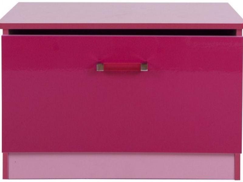 GFW Ottawa 2 Tones Gloss Pink Ottoman