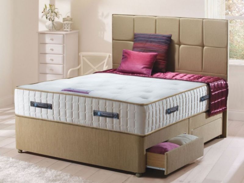 Sealy Roma 2400 Pocket Platinum 4ft6 Double Ortho Divan Bed
