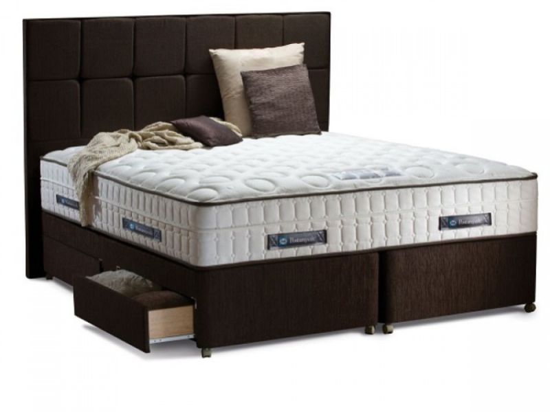 Sealy Lombardo 2400 Pocket Platinum 6ft Super Kingsize Divan Bed