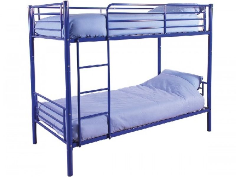 GFW Florida Blue Metal Bunk Bed