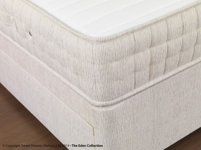Sweet Dreams Fanfare 3ft Single 2000 Pocket Sprung Divan Bed with Memory Foam