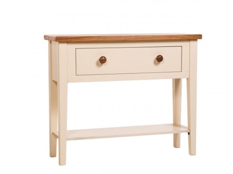 Core Jamestown Cream Console Table