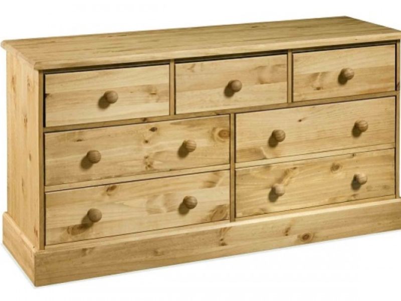 Core Cotswold 3 + 4 Drawer Pine Chest