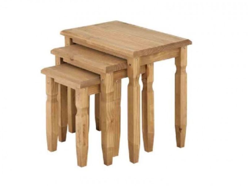 Core Cotswold Pine Nest Of Tables