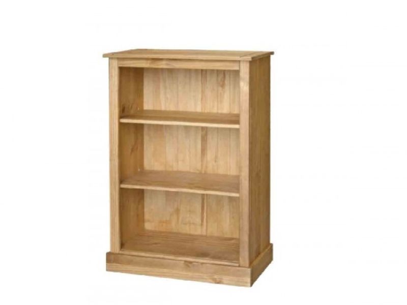 Core Cotswold Pine Low Bookcase