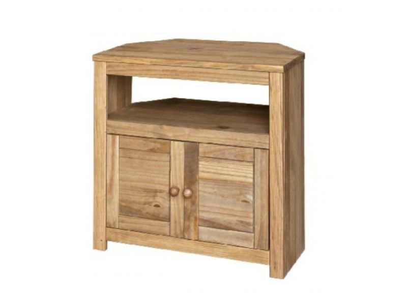 Core Hacienda Pine Corner TV Unit