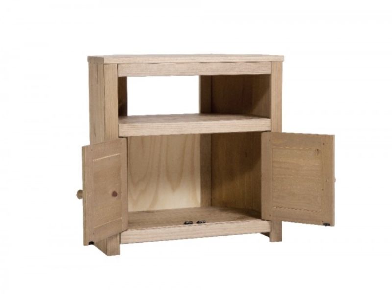 Core Hacienda Pine Corner TV Unit