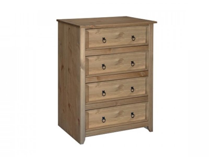 Core Mexican Pine 4 Drawer Chest
