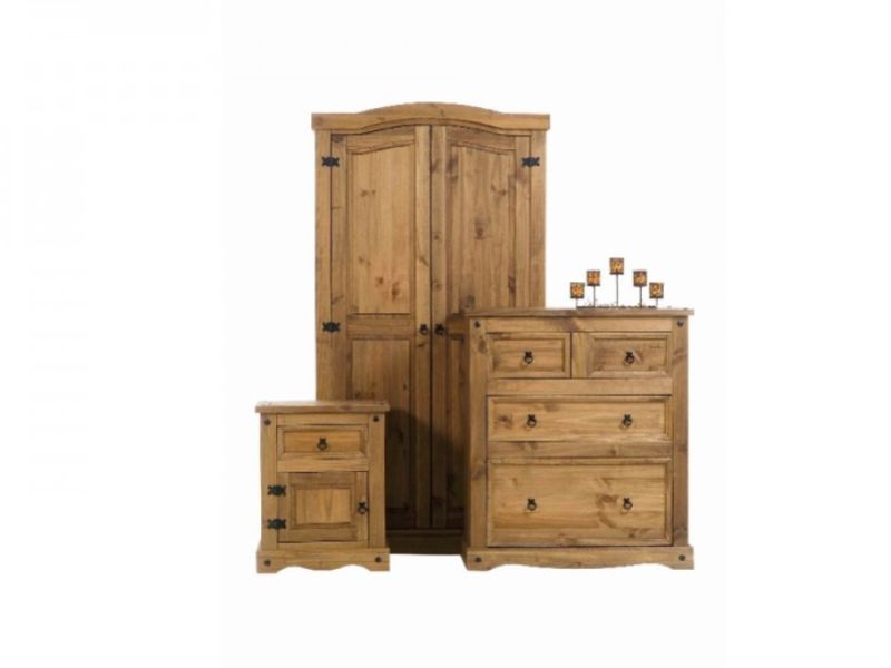 Core Corona Pine Bedroom Set