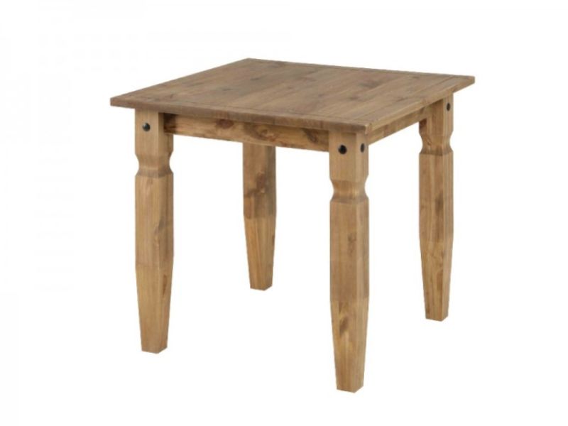 Core Corona Square Pine Dining Table