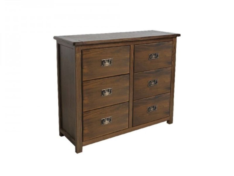 Core Boston 3 + 3  Drawer Wide Chest