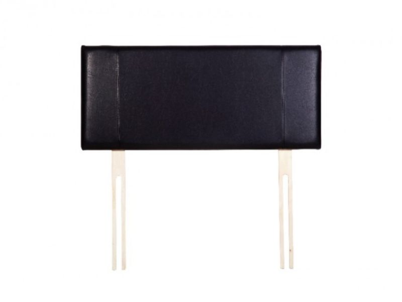 Core Milano 3ft Single Brown Faux Leather Headboard