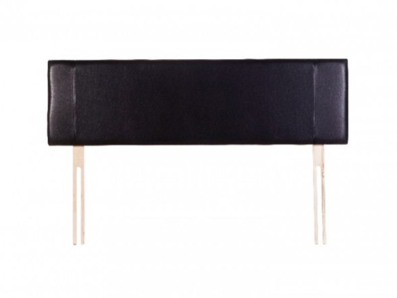 Core Milano 5ft Kingsize Brown Faux Leather Headboard