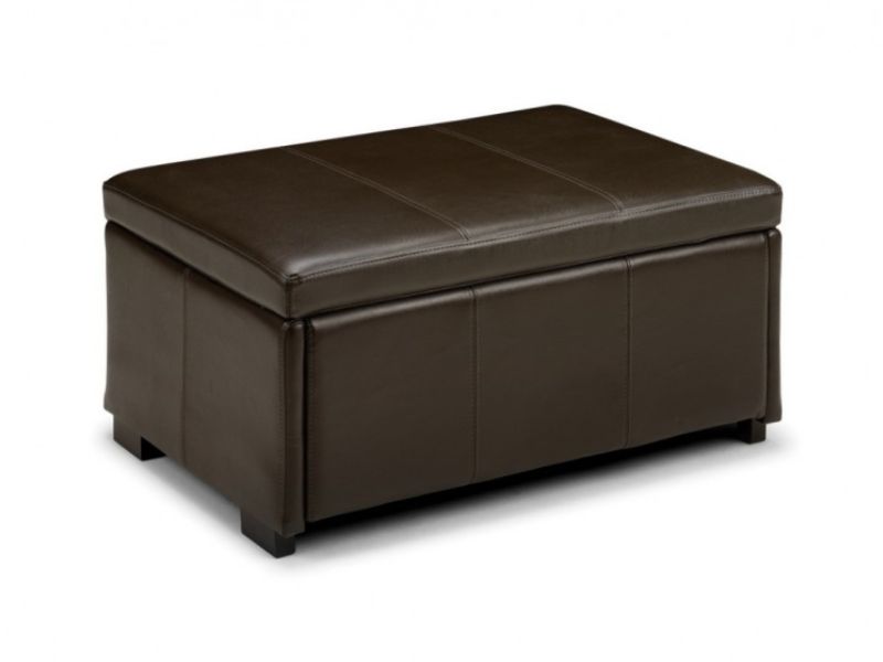 Faux leather sales blanket box