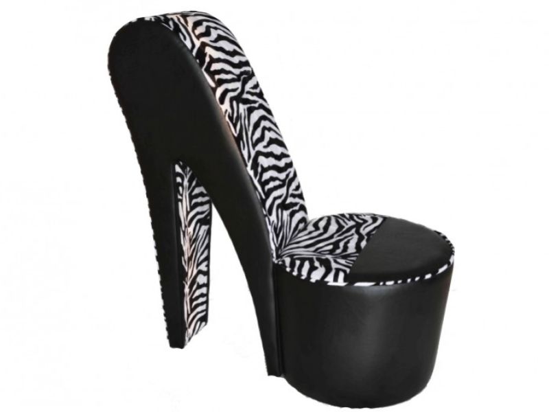 GFW Childrens Stiletto Black Fun Chair
