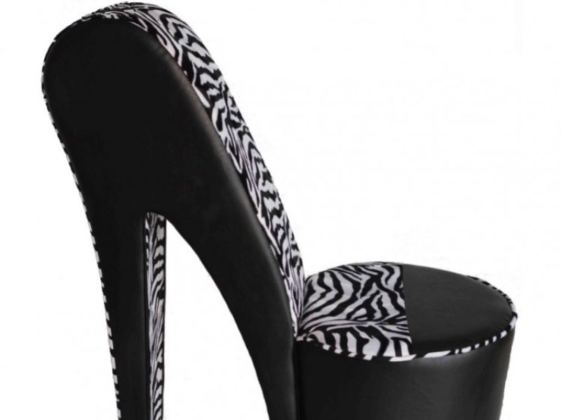 GFW Childrens Stiletto Black Fun Chair