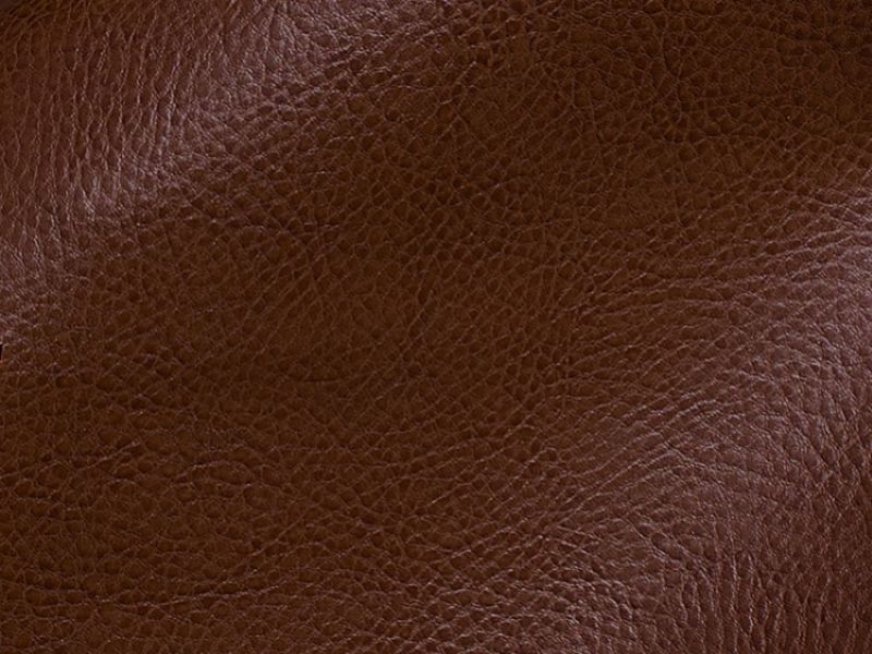GFW Idaho 4ft6 Double Chestnut Faux Leather Bed Frame