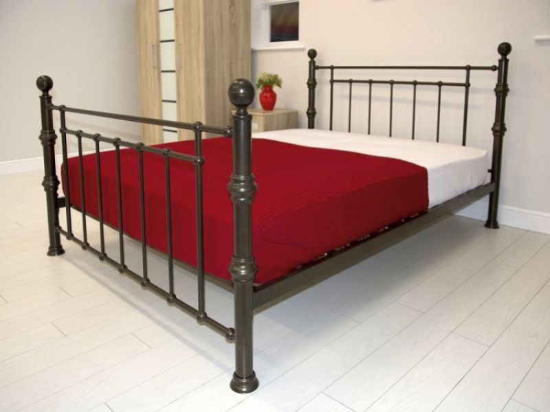 GFW Kensington 5ft Kingsize Antique Copper Metal Bed Frame