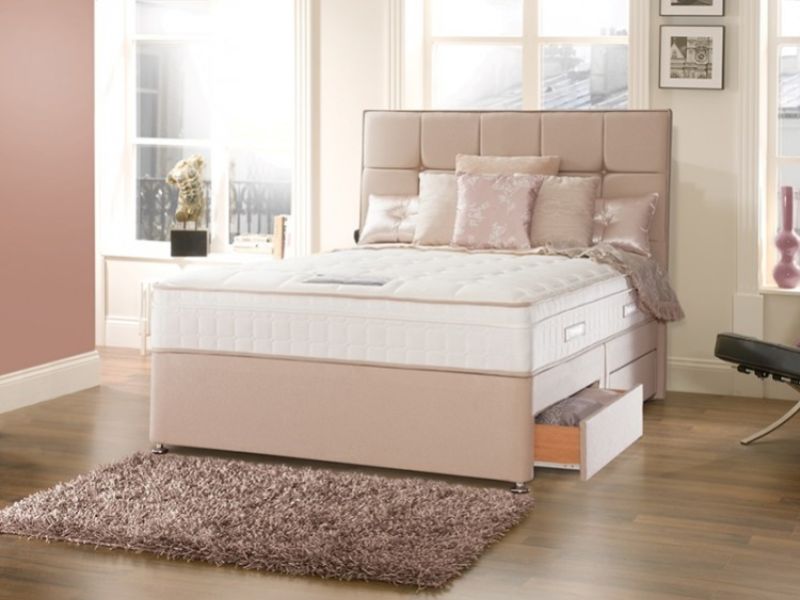 Sealy Posturepedic Jubilee Deluxe 5ft Kingsize Divan Bed