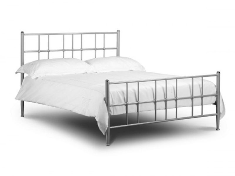 Julian Bowen Braemar 4ft6 Double Aluminium Metal Bed Frame