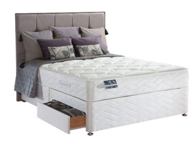 Sealy Pearl Latex 6ft Super Kingsize Divan Bed