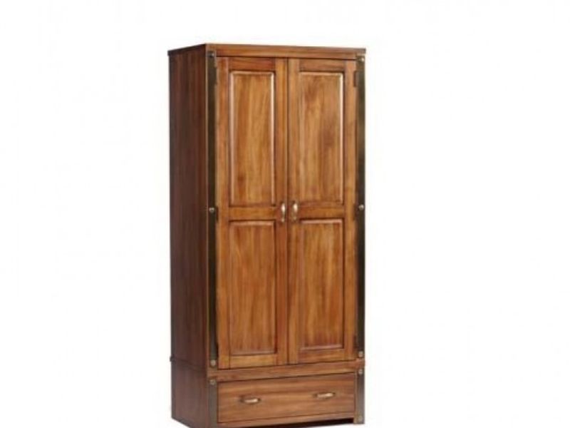 Core Forge 2 Door 1 Drawer Wardrobe