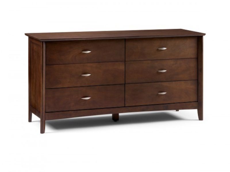 Julian Bowen Minuet Wenge 6 Drawer Dresser