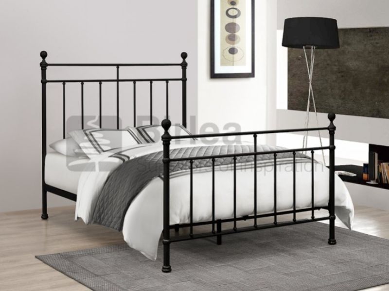 Birlea Clara 4ft6 Double Black Metal Bed Frame