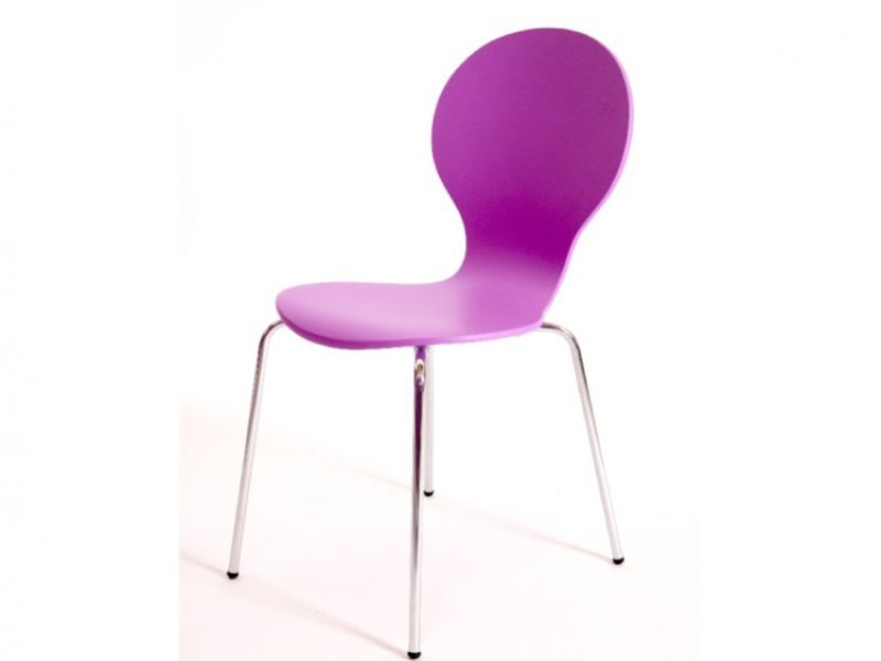 GFW Jersey Set of 2 Pink Dining Chairs