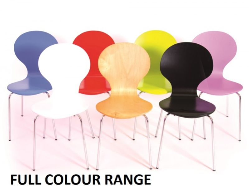 GFW Jersey Set of 4 Lime Dining Chairs