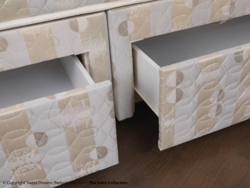 Sweet Dreams Sonata Pocket Ortho 5ft Kingsize 2000 Pocket Sprung Divan Bed