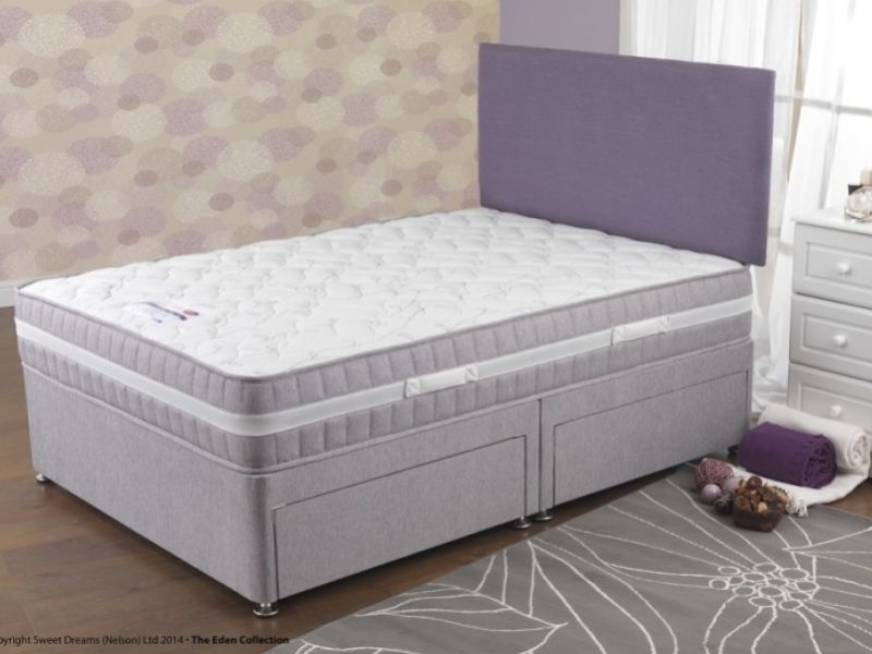 Sweet Dreams Soprano 3ft Single Open Coil Sprung Mattress with Memory Foam