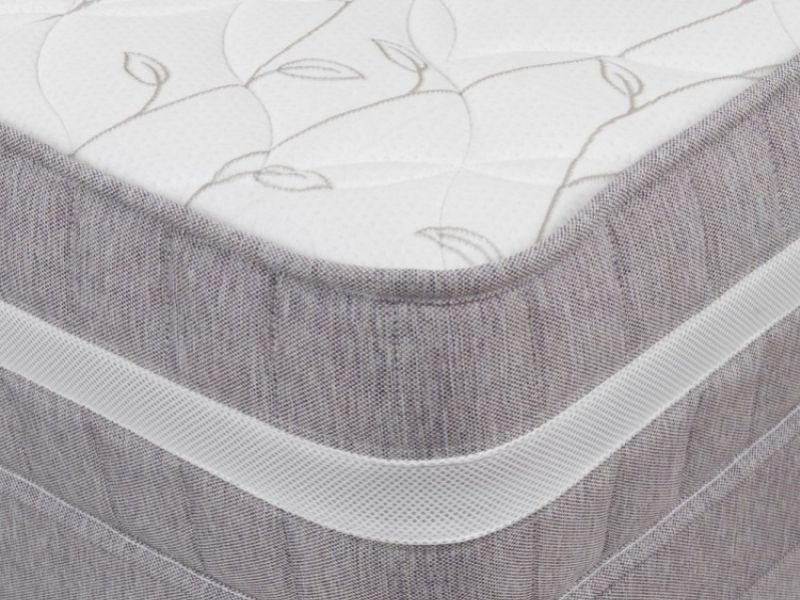 Sweet Dreams Soprano 5ft Kingsize Open Coil Sprung Divan Bed with Memory Foam