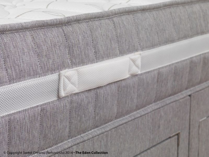 Sweet Dreams Soprano 3ft Single Open Coil Sprung Mattress with Memory Foam