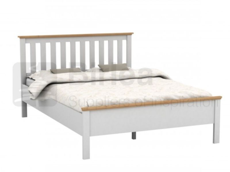 Birlea Richmond 5ft Kingsize White Wooden Bed Frame