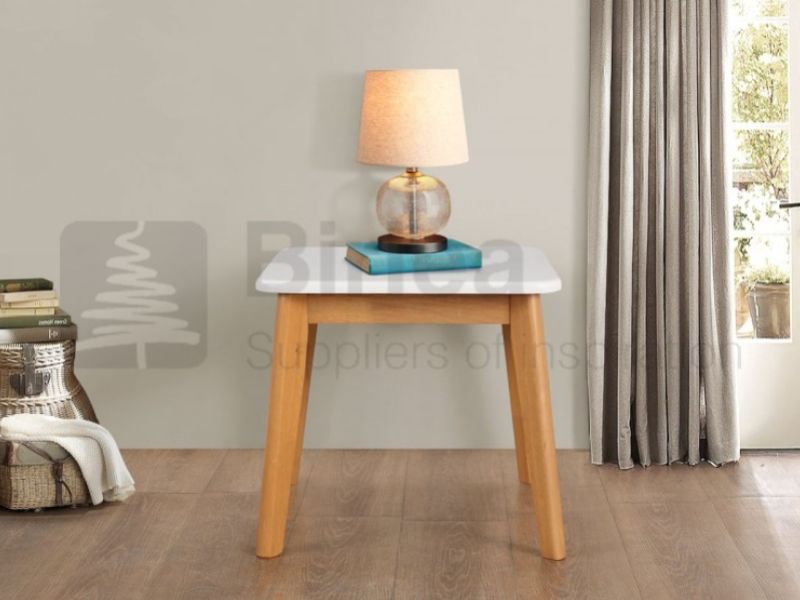 Birlea Felicity Rectangular Lamp Table